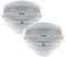 Hertz HMX 6.5 / C - Juego de Altavoces Coaxiales Serie Marine de 6.5 150W