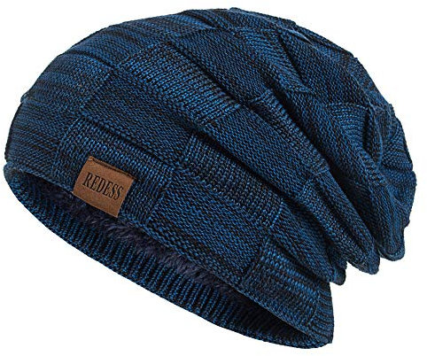 REDESS Beanie Mütze für Herren und Damen Winter Warme Mützen Stricken Slouchy Thick Skull Cap