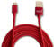 BigBuild Technology RED 1-Metre Faster Charging & Data Transfer Cable for Acer Iconia One 10 B3, A10, A30, A32, A40 Tablet, 3 Feet 2 Inches Gold Plated