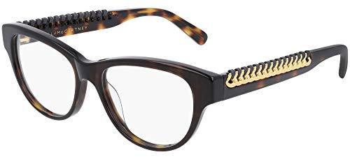 Stella McCartney SC0221O 001 optischen rahmen Havana Acetat größe 51 mm Frau