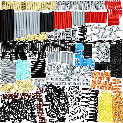 SEEMEY Lot de 884 connecteurs de maillons de chaîne d'essieu compatibles avec Les pièces Lego Technic
