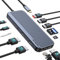 Docking Station Dual Monitor for Dell/HP/Lenovo/Surface Laptop, 12 in 1 Triple Display USB C Hub Multiport Adapter / Dongle with 8K HDMI+120HZ DP+USB+100W PD Charing+Ethernet+SD+Audio Ports