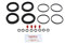 Bigg Red - Brake Caliper Seal Repair Kit - Front Left & Right - Includes 2 Nipples & 2 Hoses - Fits BOSCH Twin 48mm dia Piston Calipers - Compatible with Select Models - 204881