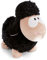 NICI Schaf Kuscheltier schwarz stehend Green 35cm I Plüschtier für Mädchen, Jungen & Babys I Flauschiges Stofftier zum Kuscheln & Spielen – 49679