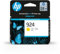HP 924 (‎‎4K0U5NE) Gelb Original Druckerpatrone, für HP OfficeJet Pro 8124e, 8122e, 8132e, 8135e, 8134e, 8125e All-in-One-Drucker