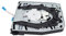 Acouto Console de Jeu Lecteur Optique Lecteur DVD Portable pour Pro-pour Pro CUH‑7015A CUH‑7015B CUH‑7000
