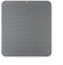 Tapete de secado de platos de silicona sostenible, una opción inteligente para consumidores ecológicos (45 x 40 pulgadas, gris)