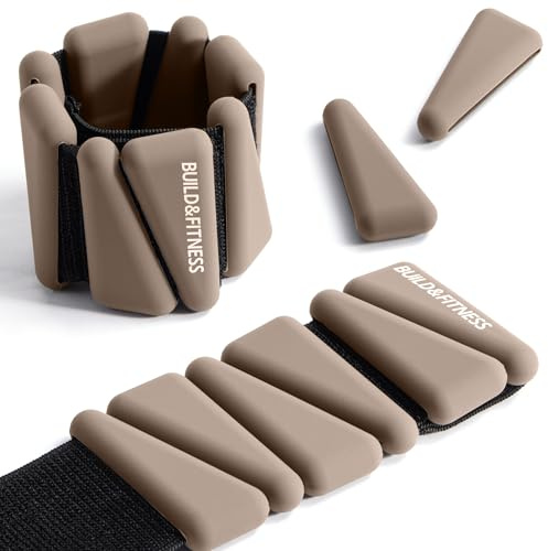 Handgelenk & Knöchel Gewichte Verstellbare Bänder für Frauen und Männer Workouts 2er Set je 0,5kg Perfekt für Laufen, Joggen, Walking, Yoga, Pilates, Aerobic, Krafttraining
