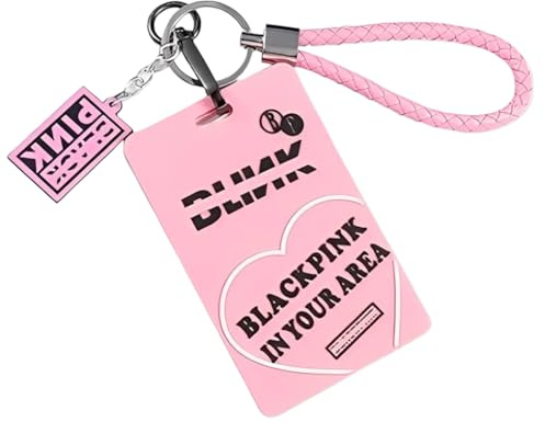 BCHMN Porte-clés porte-carte photo BP, accessoire pour fans de K-Pop, concerts et clubs de soutien (A)