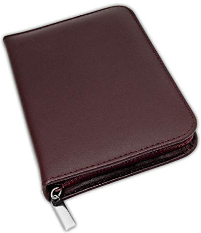 Homöopathie Taschenapotheke Klassik mit 64 Klargläsern Leder (Leder Bordeaux)