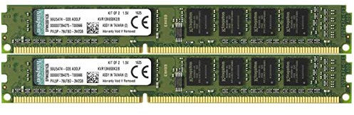 Kingston KVR13N9S8K2/8 - Memoria RAM de 8 GB (1333 MHz DDR3 Non-ECC CL9 DIMM Kit (2x4 GB) 240-pin, 1.5V)