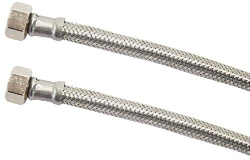 Boutté 1180959 F81513 Flexible sanitaire femelle 15 x 21 longueur 800 mm DN13