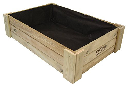 Hortalia Huerto Urbano De Madera en Suelo - Protección Autoclave Nivel IV - Box (L30)