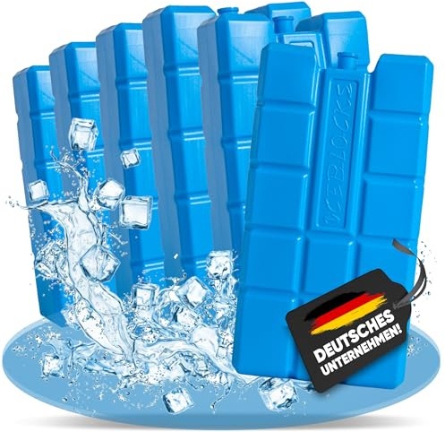 NEMT Kühlakkus 750 ml für Kühltaschen + Kühlboxen langanhaltend – 6 Stück