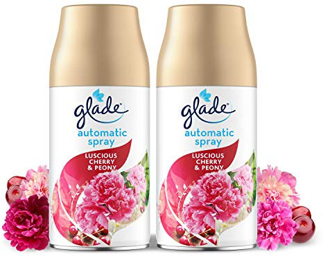 Glade Automatic Spray Twin Refill Cherry & Peony Air Freshener 2x269ml
