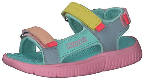 Kappa Kana Mf K Sandali Unisex - Bambini e ragazzi, Rosa (Rosé/Multi), 33 EU