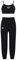 iiniim Mädchen Sport Kleidung Set Jogginganzug Schmetterling Druck Crop Top Oberteile mit Fitness Hose Jogger Tanz Yoga Training A Schwarz 146-152