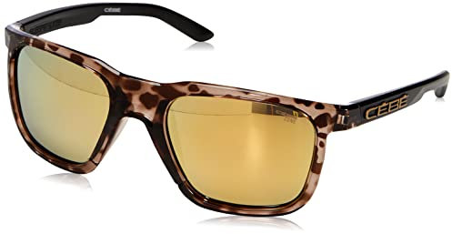 Cébé Sleepwalker Unisex-Brille für Erwachsene, Sleepwalker Tortoise Shiny - Zone Brown Gold, M