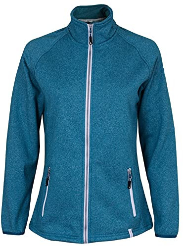 Kjelvik Jacke Milou Fleecejacke Midlayer (42, blau (blue))