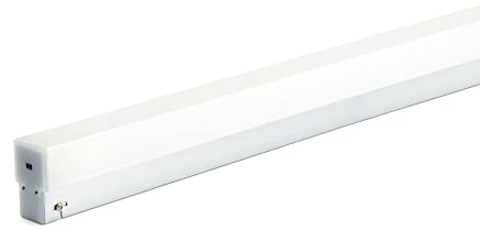 NCC-Licht LED Wand- & Deckenleuchte Badleuchte Lotis 60cm Silber IP44 9,5W 725lm Switch Tone 3000K-6500K mit Sensor