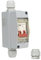 Leitungsschutzschalter PV DC Trennschalter Sicherungsautomat DC 12V-500V 2 Polig Mit IP65 Wasserdicht Gehäuse Für Solar Anlage Photovoltaik (16A)