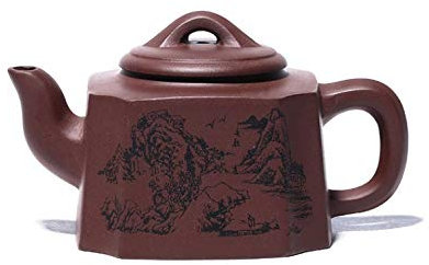 Ceramic Teapot for Bulk Tea, Household Flower Tea, Kung Fu Teapot and Tea Set 330cc