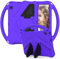 Kids Case For Huawei T3 9.6-Inch, Tablet Cover Compatible with Huawei MediaPad T3 Handle Stand Case, Children Friendly Durable EVA Foam Lightweight Shockproof Protective, Purple