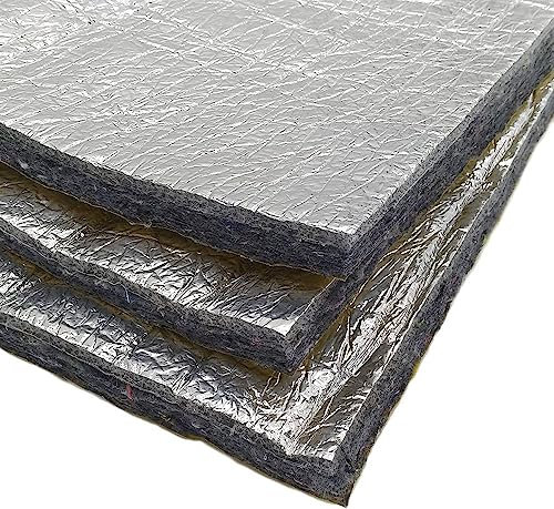 Panel aislante especial insonorización SONOADHESIVO (25cm x 60 cm) - Aislamiento acústico y térmico para viviendas, oficinas, vehículos, caravanas