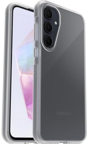 OtterBox Sleek Hülle für Samsung Galaxy A35 5G, stoßfest, sturzsicher, ultraschlank, schützende Hülle, Getestet nach Militärstandard, Transparent - Keine Einzelhandelsverpackung