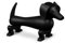 Kay Bojesen - Hund klein H: 11 cm, Jubiläumsedition, 3, Brown