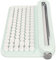 Clavier de Machine à écrire Rétro 86 Touches Clavier Vintage Clavier Vintageetooth 86 Touches Clavier Portable avec Support pour pour pour Teclado Vintage (Menthe Verte)