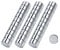 Diarypiece 30Pc/Box Round Silver Nail Art UV Gel Acrylic Nail Tips Sizing Cutter Maincure Tool Attraction Small Magnet