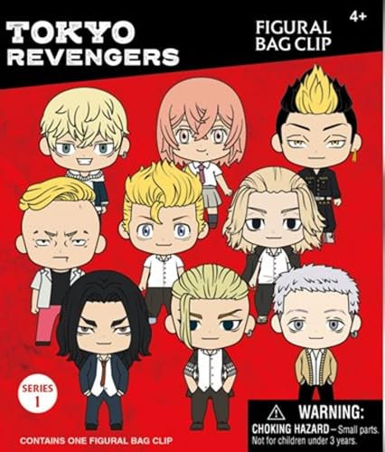 Tokyo Revengers Monogram – Crunchyroll 3D-Schaumstoffbeutelclip – Serie 1