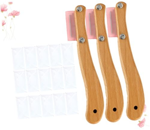 CRILSTYLEO Brotmesser Aus Edelstahl Brotschneider Mit Edelstahlklinge Für Gebäckschneiden 3 Sätze Küchengerät Für Kuchen Laib Und Toast