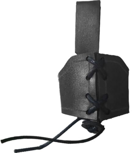 Keuyeo Viking Corne À Boire Porte-étui en Cuir Viking Porte-Tasse Corne Tasse Manches Bière Étui Ceinture Tankard Cintre Ceinture Accessoire Médiéval