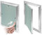 Puerta revisión Trampilla inspección marco aluminio 20x20cm Panel acceso Yeso 12,5 mm Techo Pared