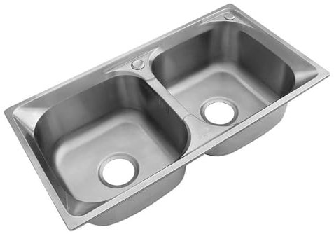 Fregadero Cocina, Fregadero Bajo Encimera o Sobre Encimera, Fregadero Cocina en Acero Inoxidable, Fregadero Sobre Encimera o Enrasado, Fregadero cocina 2 seno