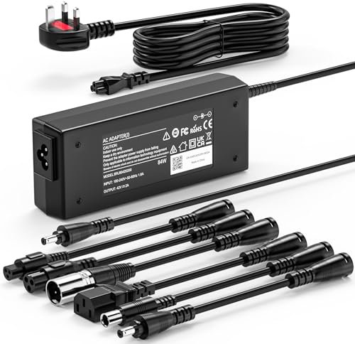42V 2A Electric Scooter Charger Power Supply for Xiaomi Electric Scooter, EBike, Hoverboard, Electric Self-Balancing Scooter, Two Wheel Drifting Board, Electric Bike Charger, with 7 Connections