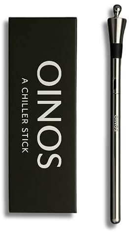 OINOS Wine Chiller Stick – 3-in-1 Cooler, Aerator & Stopper | Ideal Gift for Wine Lovers