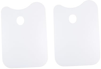 DIYEAH 2pcs Plane Painting Plastic Art Supplies Fashion Palette and Paint Tray for Art Watercolor Paint Palettes Portable for Boys and Girls for Canvas