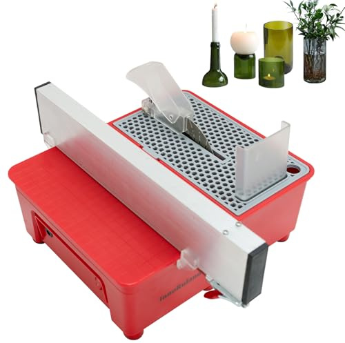 Electric Bottle Cutter, DIY Machine for Cutting Wine, Beer, Liquor, Whiskey, Alcohol, Champagne, Materials Cutter Trim Saw - Rock, Stone, Glass Cutting, Trimming, Sawing Machine