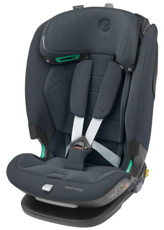Maxi-Cosi Titan Pro² i-Size Kindersitz, 76 - 150 cm, 15 Monate-12 Jahre, G-CELL-Seitenaufprallschutz, ClimaFlow, 4 Liegepositionen, Authentic Graphite
