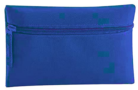 Quadra Classic Zip Up Pencil Case (One Size) (Bright Royal)