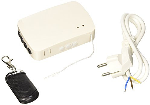 FP-TECH - Centralina di Gestione Senza Fili Adatta a Motori Elettrici per Tapparelle Tende da sole… (Telecomando Da Esterno)
