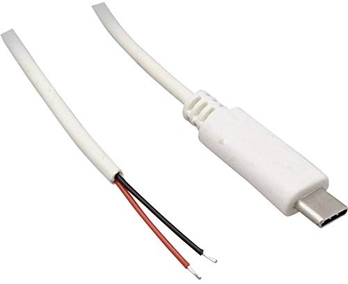 TRU COMPONENTS TC-2509033 USB C-Stecker 3.1 Stecker mit offenen Enden 1,80 m