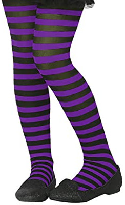ATOSA collant violet rayé enfant