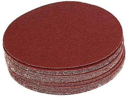Cyful 30 Pcs 7-Inch Sandpapers Sand Discs Hook and Loop Grinding Polishing for Random Orbit Sander (40 Grit)