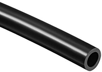sourcing map Silicone Tuyau 5/16(8mm) ID X 1/2(12mm) OD 3.3pied(1m) Silicone Caoutchouc Tube Air Tuyau Tube pour Pompe Transfert Noir