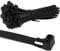 EXCALIBUR - Nylon Strong Releasable Resealable Cable Zip Wrap Ties - 150mm 200mm 250mm 300mm - Pack of 100 (150mm x 8mm)