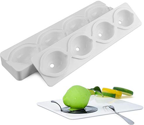 Silikonform in Zitronenform, Kuchendekorationswerkzeuge – Dessert-Kuchen-Backutensilien, handgefertigte Silikonform